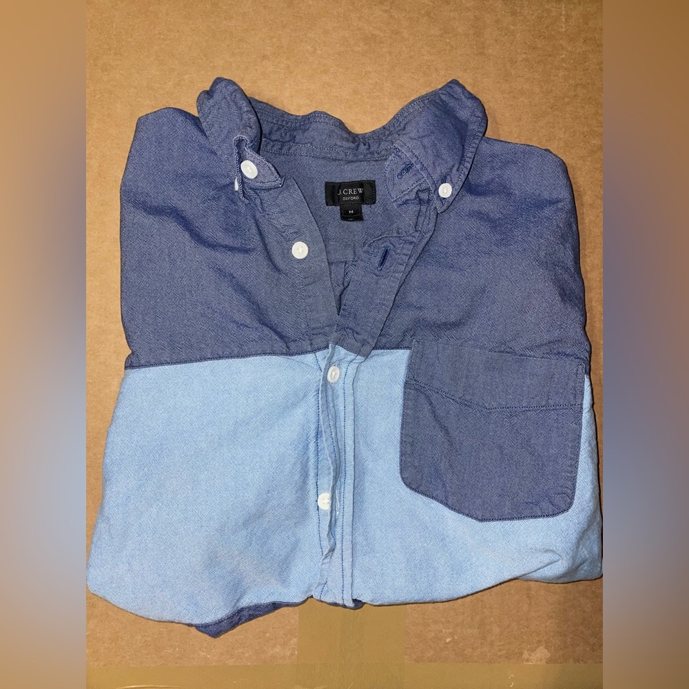 J. Crew button up short sleeve shirt